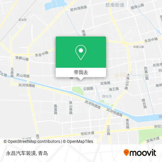 永昌汽车装潢地图