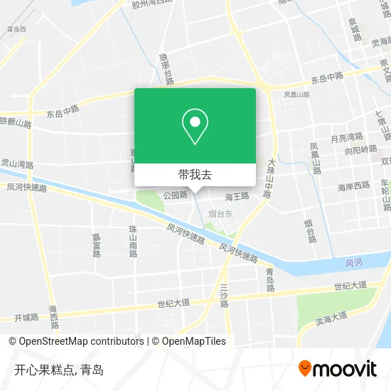 开心果糕点地图
