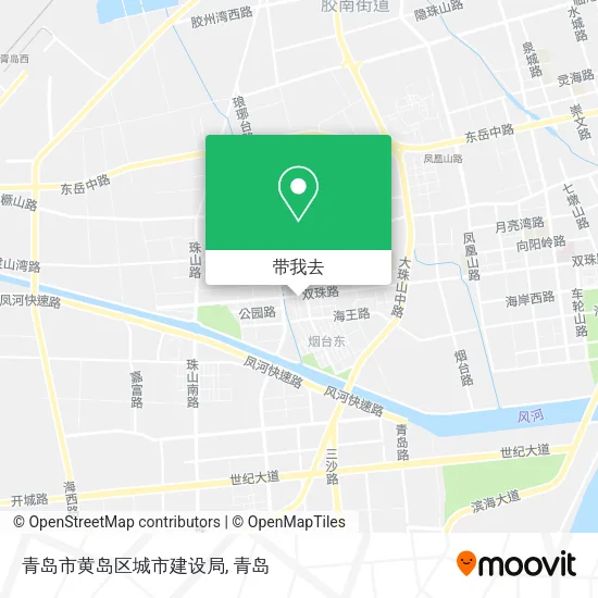 青岛市黄岛区城市建设局地图