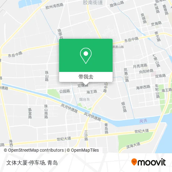 文体大厦-停车场地图