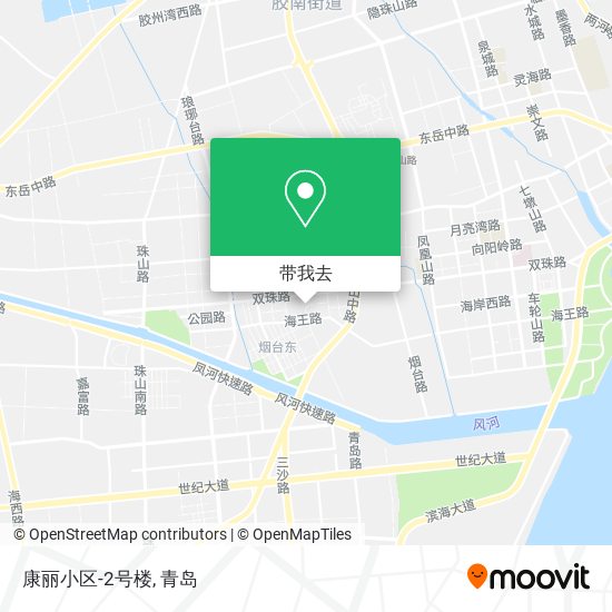 康丽小区-2号楼地图