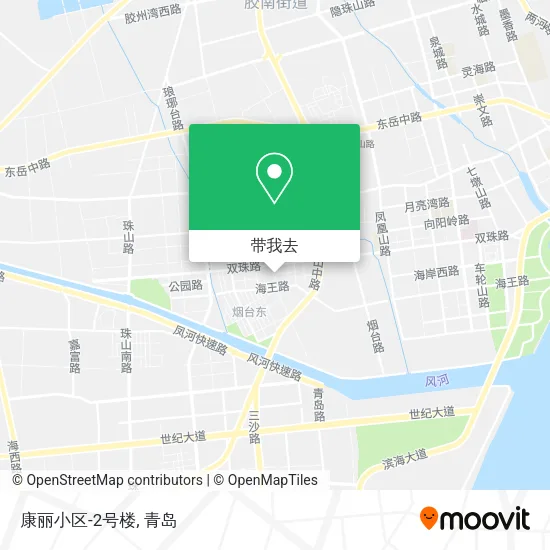康丽小区-2号楼地图