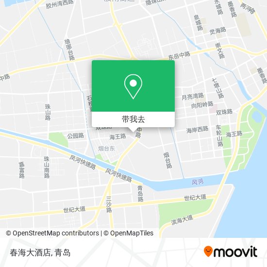 春海大酒店地图