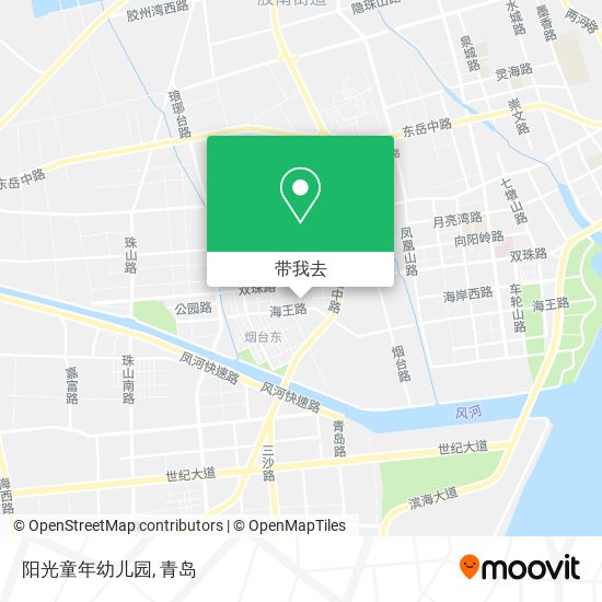阳光童年幼儿园地图