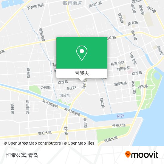 恒泰公寓地图