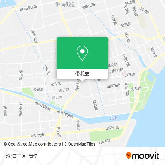 珠海三区地图