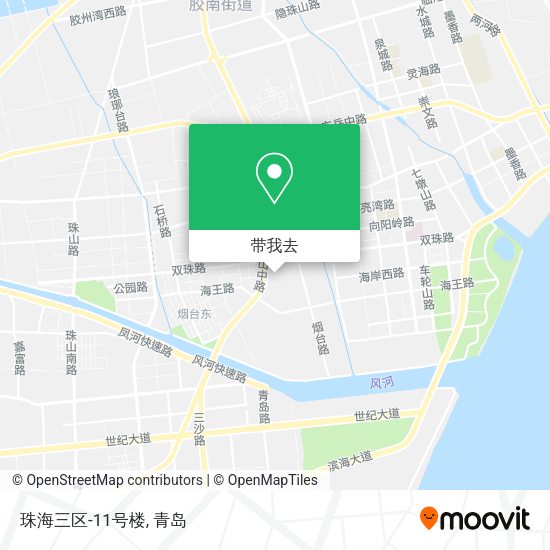 珠海三区-11号楼地图