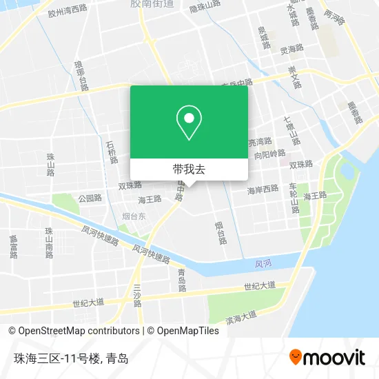 珠海三区-11号楼地图