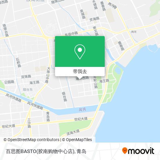 百思图BASTO(胶南购物中心店)地图