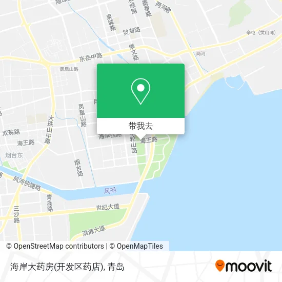海岸大药房(开发区药店)地图