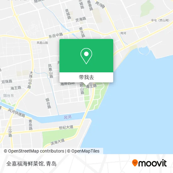 全嘉福海鲜菜馆地图