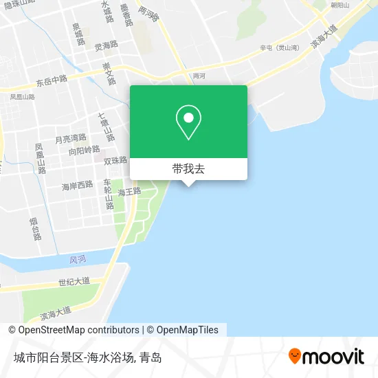 城市阳台景区-海水浴场地图