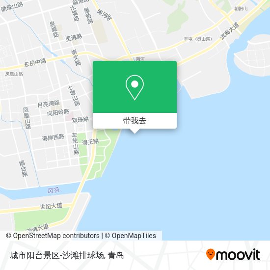 城市阳台景区-沙滩排球场地图