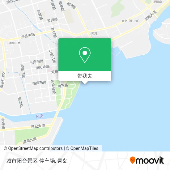 城市阳台景区-停车场地图
