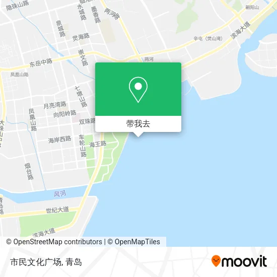 市民文化广场地图