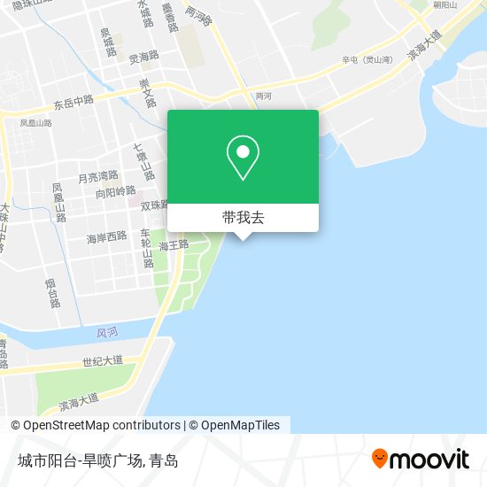 城市阳台-旱喷广场地图