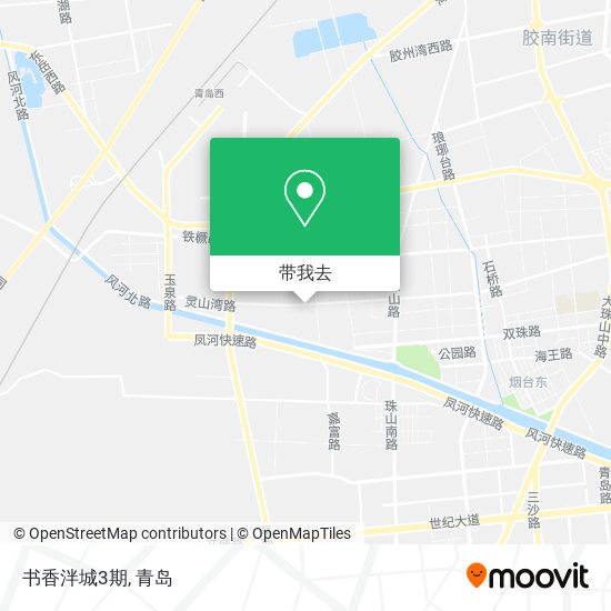 书香泮城3期地图