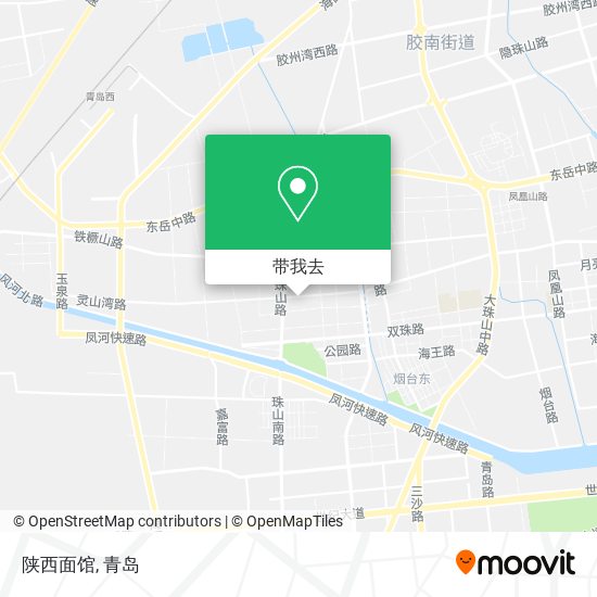 陕西面馆地图