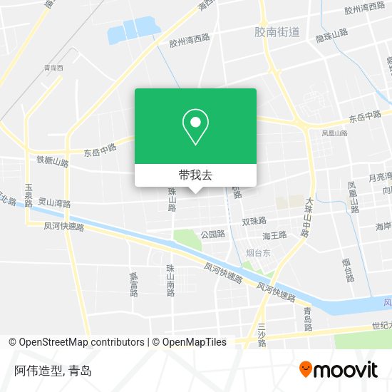 阿伟造型地图