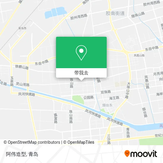 阿伟造型地图