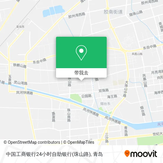 中国工商银行24小时自助银行(珠山路)地图