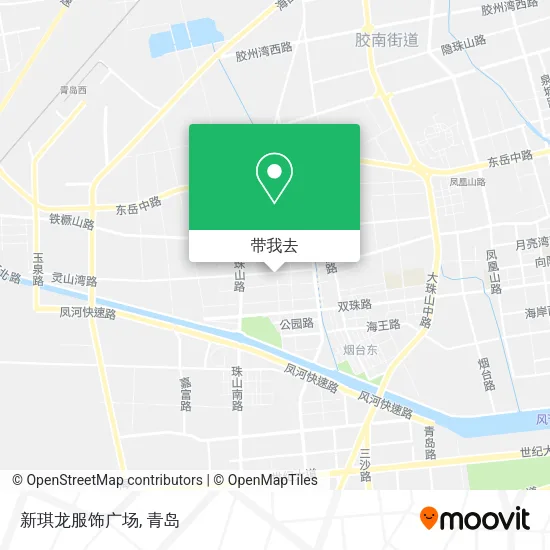 新琪龙服饰广场地图