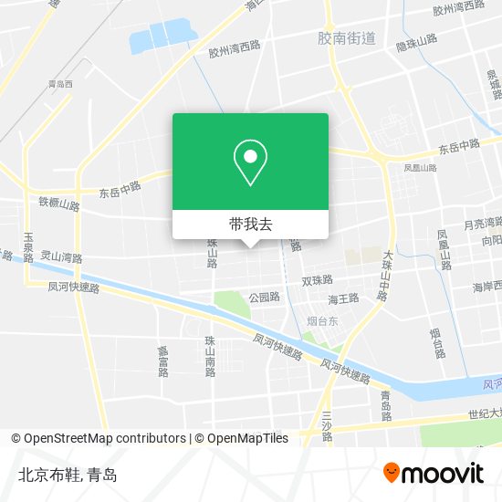 北京布鞋地图