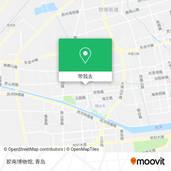 胶南博物馆地图