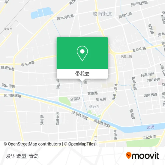 发语造型地图