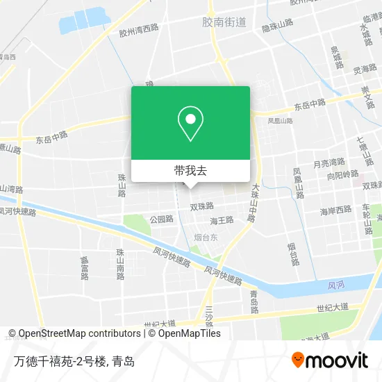 万德千禧苑-2号楼地图