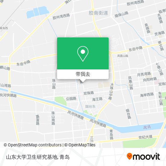 山东大学卫生研究基地地图