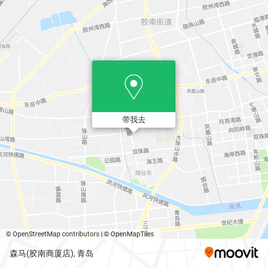 森马(胶南商厦店)地图