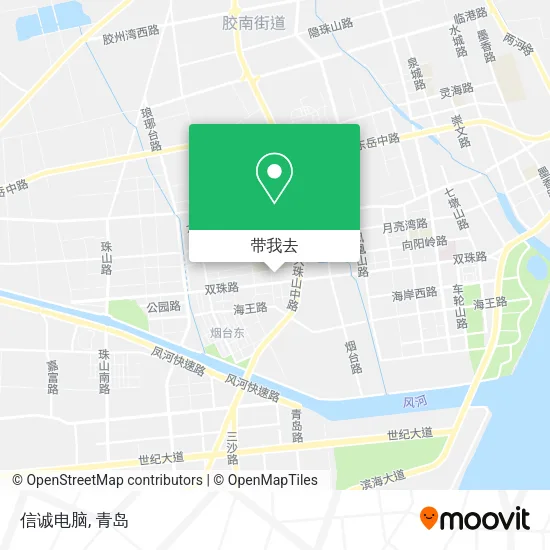 信诚电脑地图