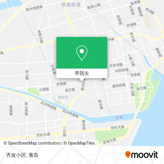 齐发小区地图