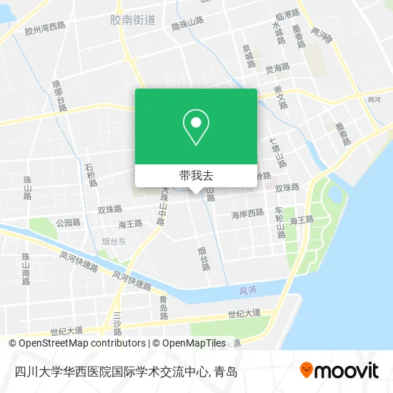 四川大学华西医院国际学术交流中心地图