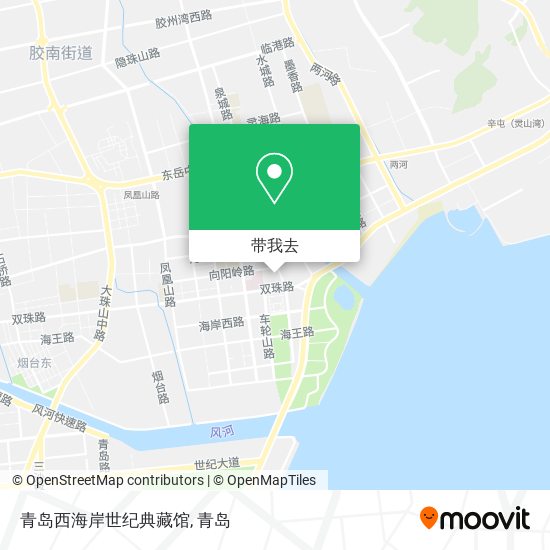 青岛西海岸世纪典藏馆地图