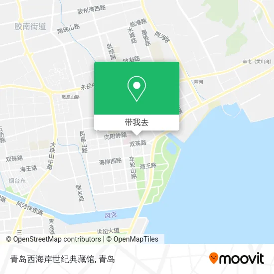 青岛西海岸世纪典藏馆地图