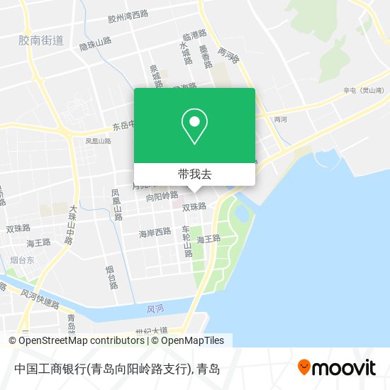 中国工商银行(青岛向阳岭路支行)地图