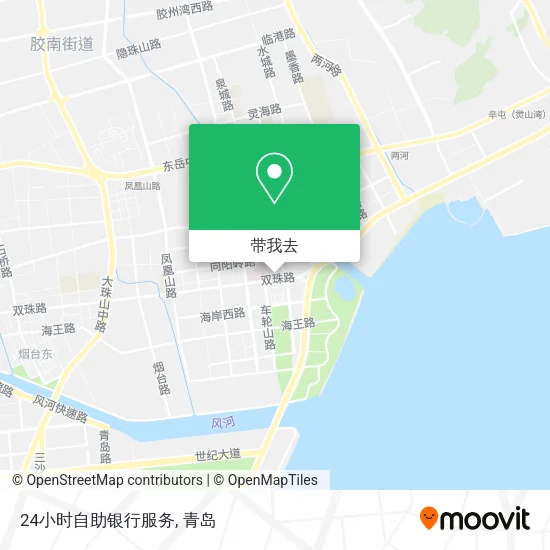 24小时自助银行服务地图