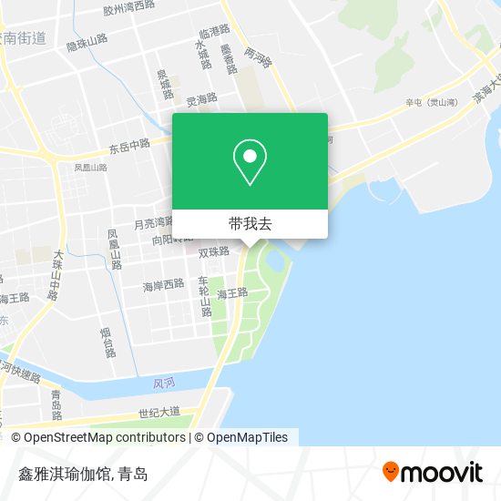 鑫雅淇瑜伽馆地图