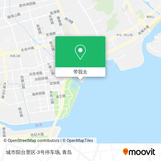 城市阳台景区-3号停车场地图