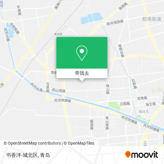 书香泮-城北区地图