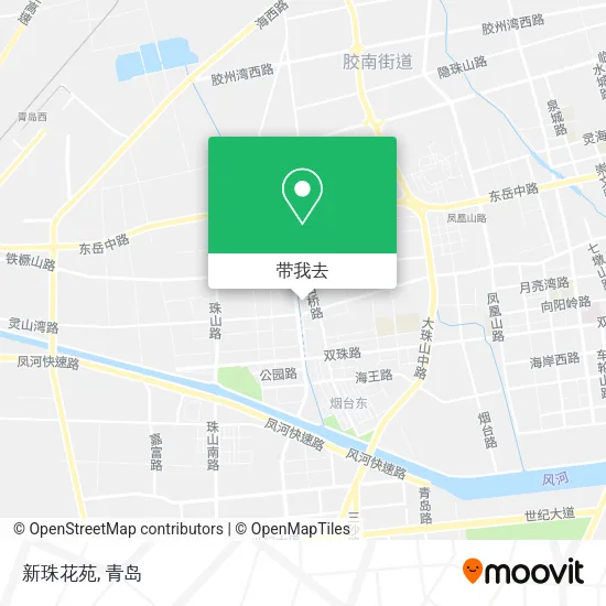 新珠花苑地图