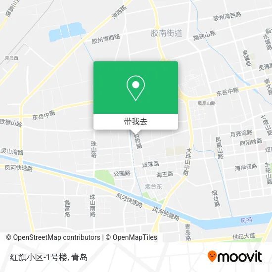 红旗小区-1号楼地图