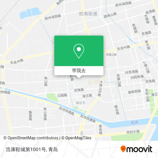 浩康鞋城第1001号地图