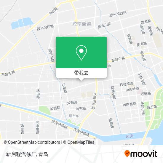 新启程汽修厂地图