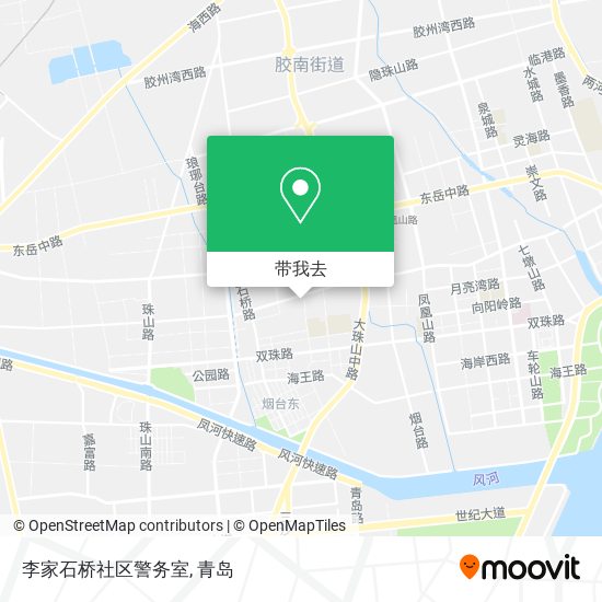 李家石桥社区警务室地图