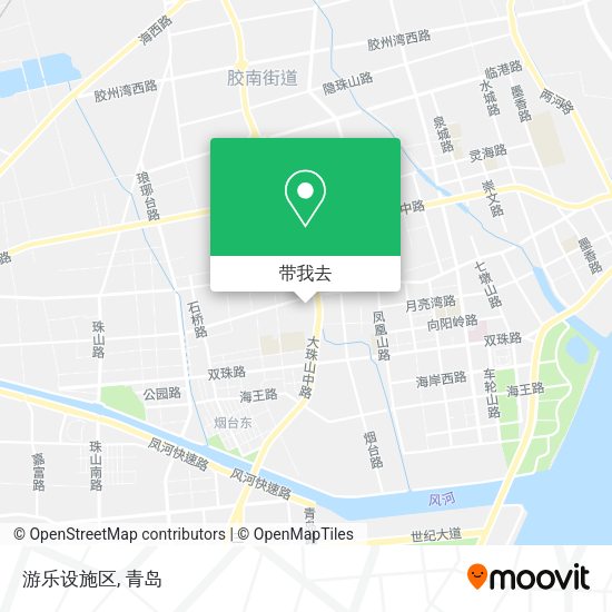 游乐设施区地图