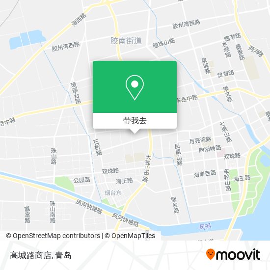 高城路商店地图