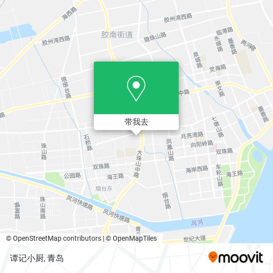 谭记小厨地图